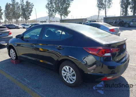 2019 Hyundai Elantra Se из США, поврежденный, VIN KMHD74LF3KU757597